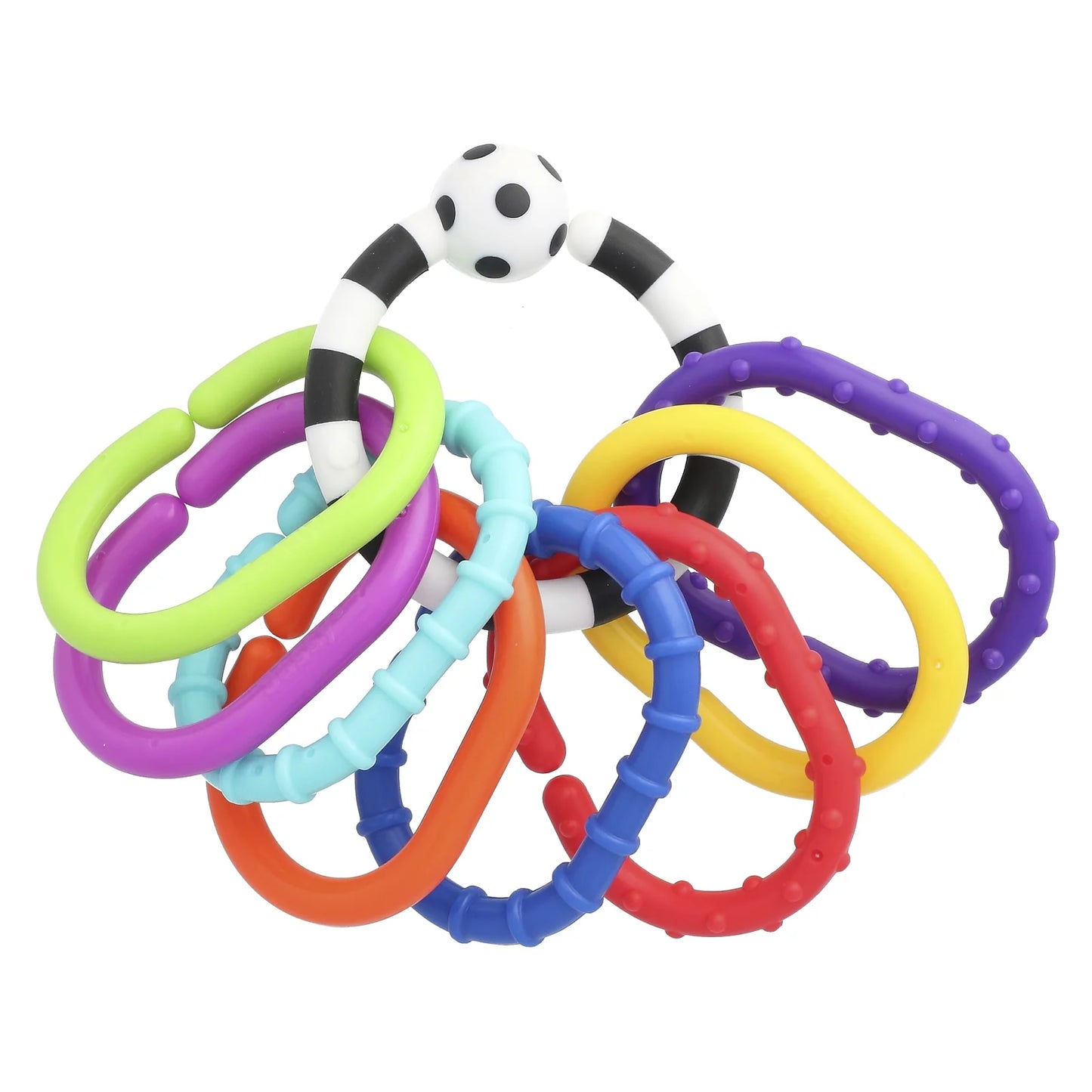 Sassy Ring O Links 9 Piece Set Multicolor/Assorted Toy Links